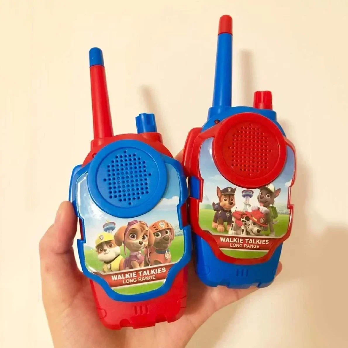 Original Paw Patrol Toys Set Cartoon Anime Radio Walkie-talkie Parent-child Outdoor Interactive Telephone Games Educational Toys