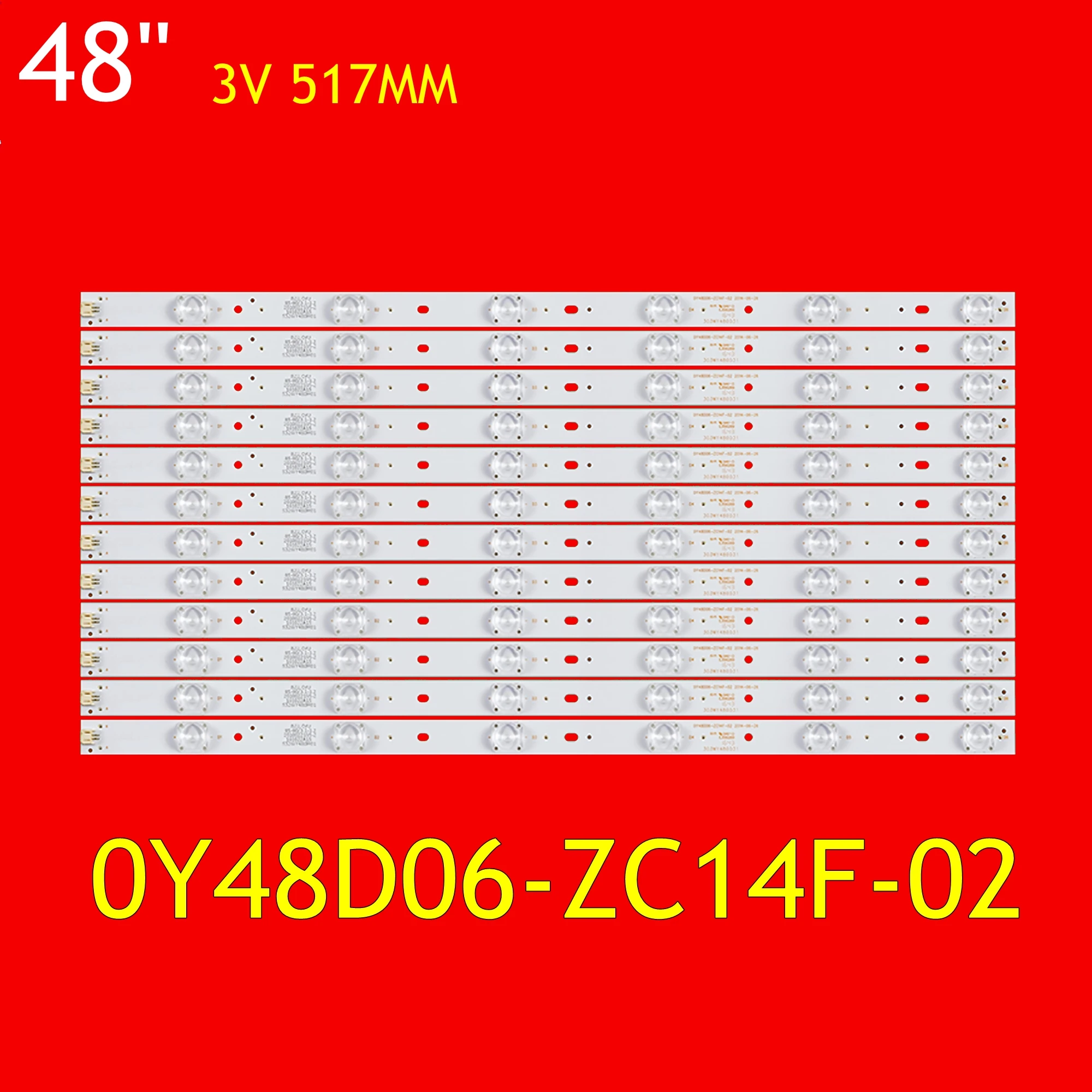 LED TV Backlight Strip for LE48D19S1 LE48D19S LE48D19S-UD 303WY480031 0Y48D06-ZC14F-02