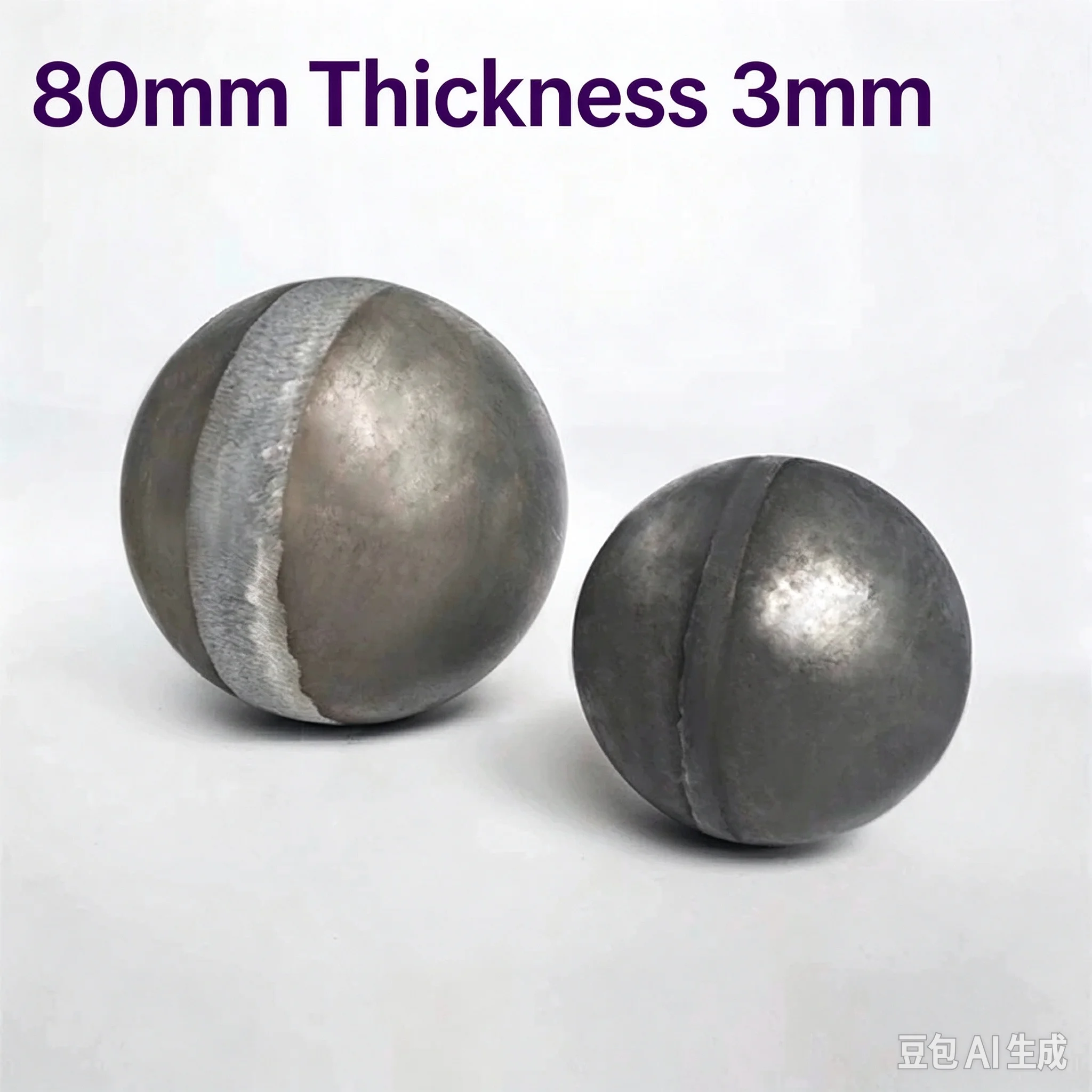 Hollow Steel Ball Welded Iron Sphere 20-400mm 3mm Wall Thickness Wrought Iron Railing Fence Gate Handrail Decorative Ball