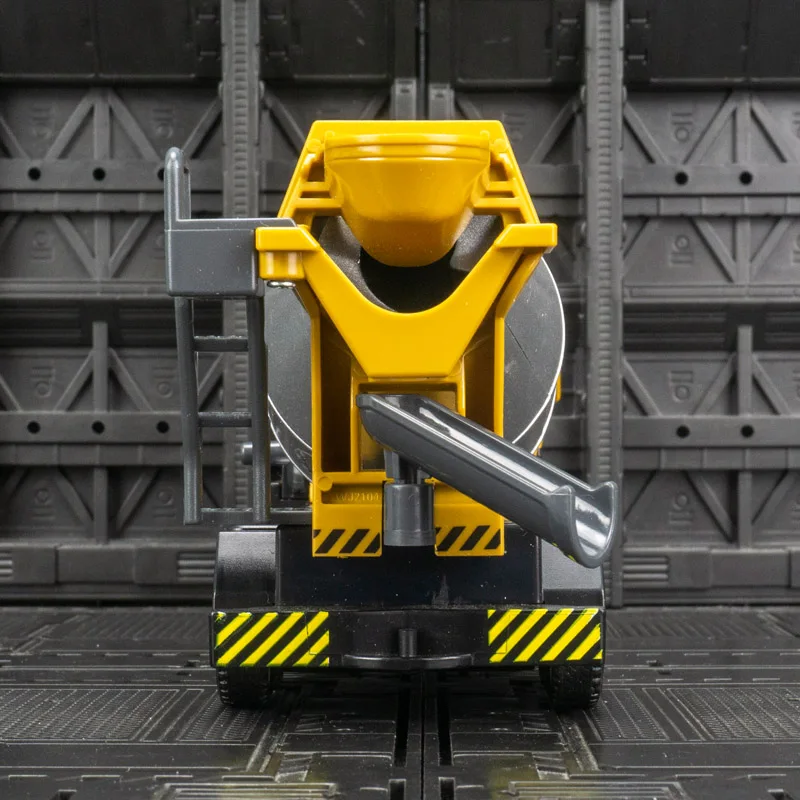 シミュレーションセメントミキサーモデルコンクリートエンジニアリング車両子供用プルバック音響光学玩具車ギフト豊富な詳細