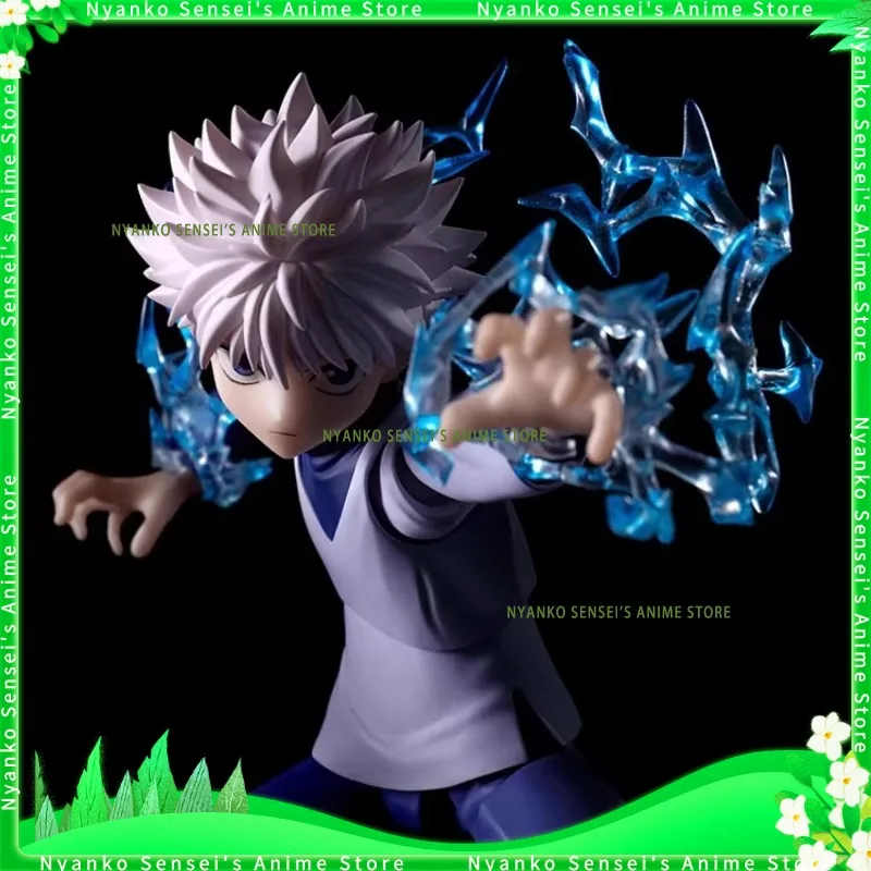 

BANDAI SHF HUNTER×HUNTER Killua Zoldyck 1/12 S.H.Figuarts Action Figure Anime Models Toy Doll Decorative Ornament Collectible