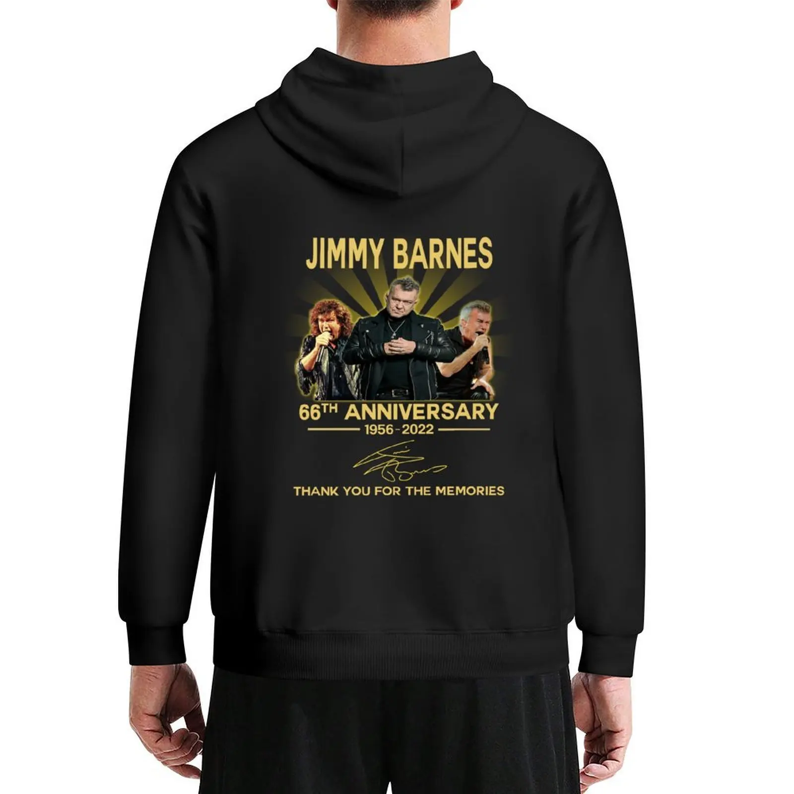 

Jimmy Barnes 66th Aniversary 1956-2022, Thanks You For The Memoryes Hoodie autumn new products mens clothes hoodie men