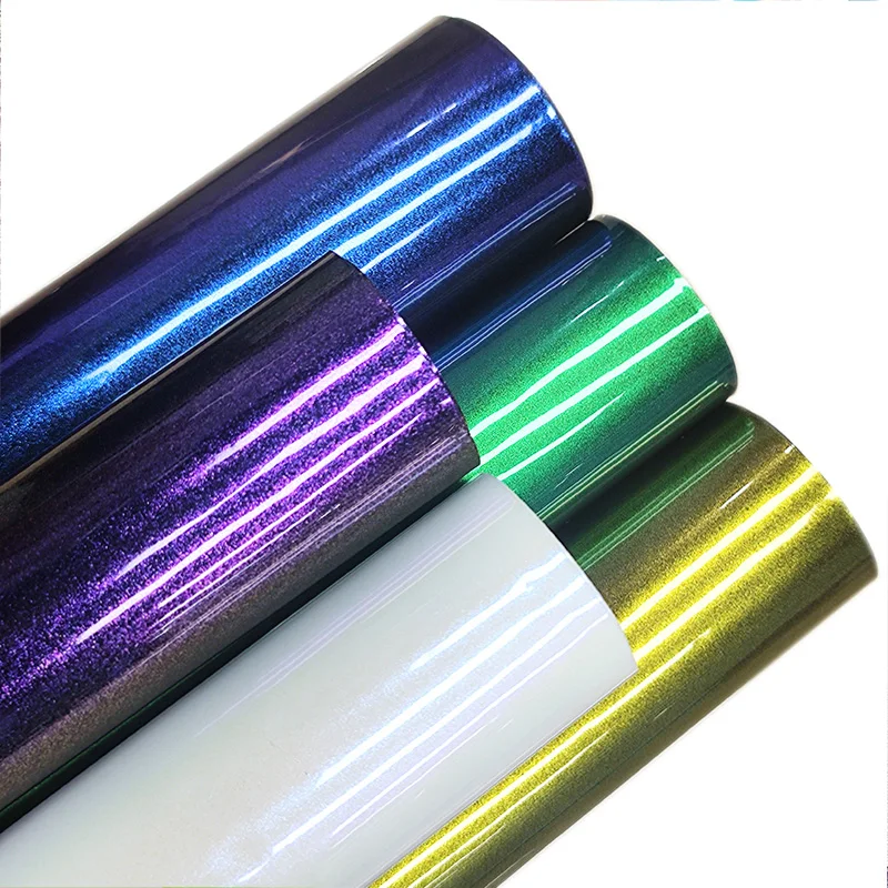 

Transparent Multi-Color Deep Colour TPU Leather Vinyl Mirrored Fabric Roll For Making DIY Home Decoration Sewing Garment Crafts