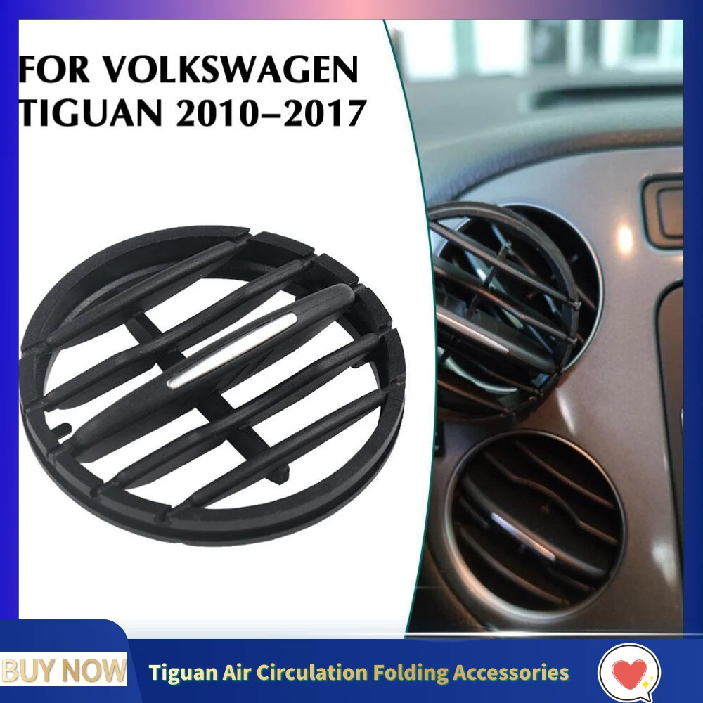 Air Vent Cover For Volkswagen Tiguan 2010-2017 Car Interior Air Conditioning Vents Grille Car Air Conditioning Folding Accessory