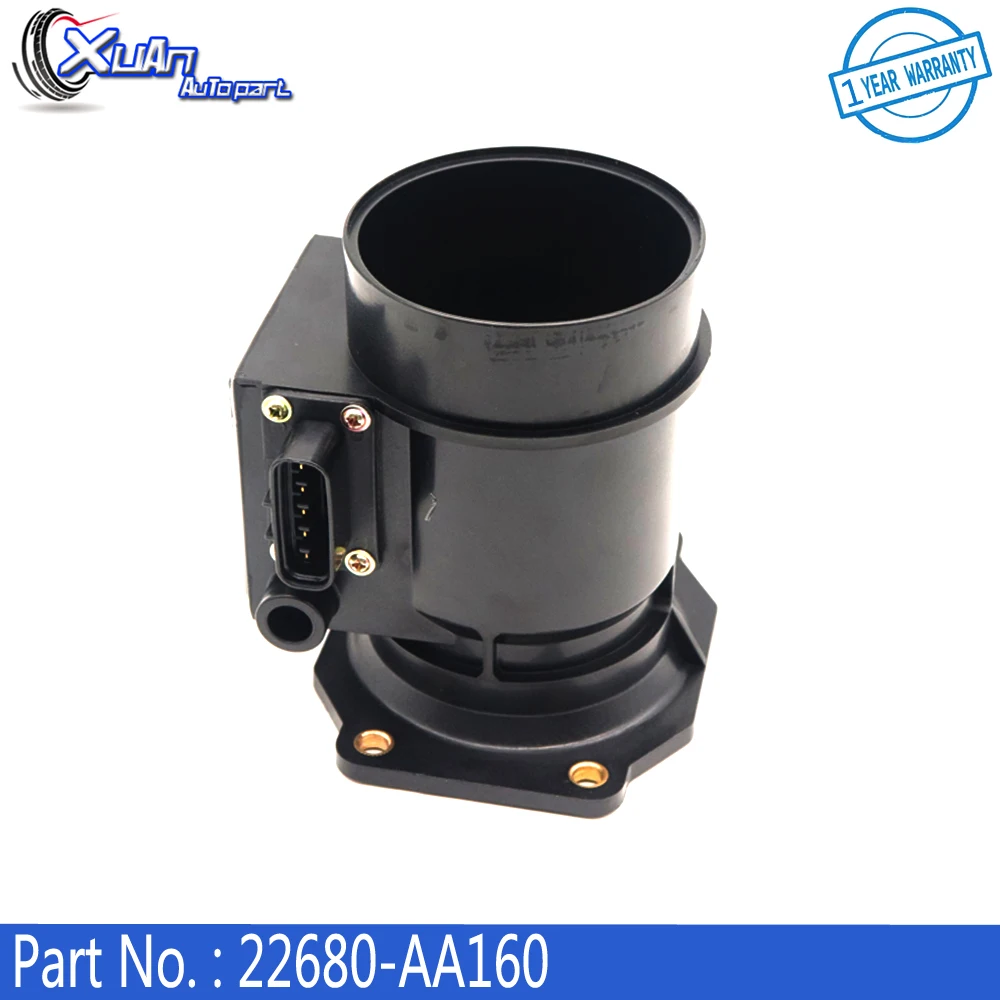 

XUAN MAF MASS AIR FLOW METER SENSOR 22680-AA160 For Subaru Legacy Forester Impreza WRX 1.8L 2.2L 2.5L 22680AA160