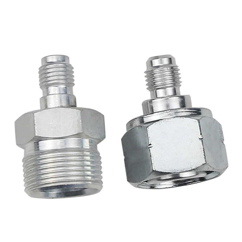 1PCS Automotive Air Conditioning System Leak Detection Leak Test Connector R134a Male Female #6 #8 #10
