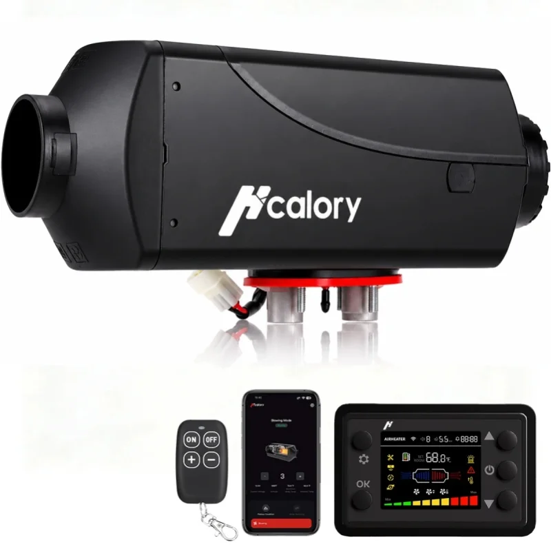 Hcalory HBU-3 Split-Typ Diesel Standheizung 12V 24V LCD-Fernbedienung Schnellheizungs-Kit