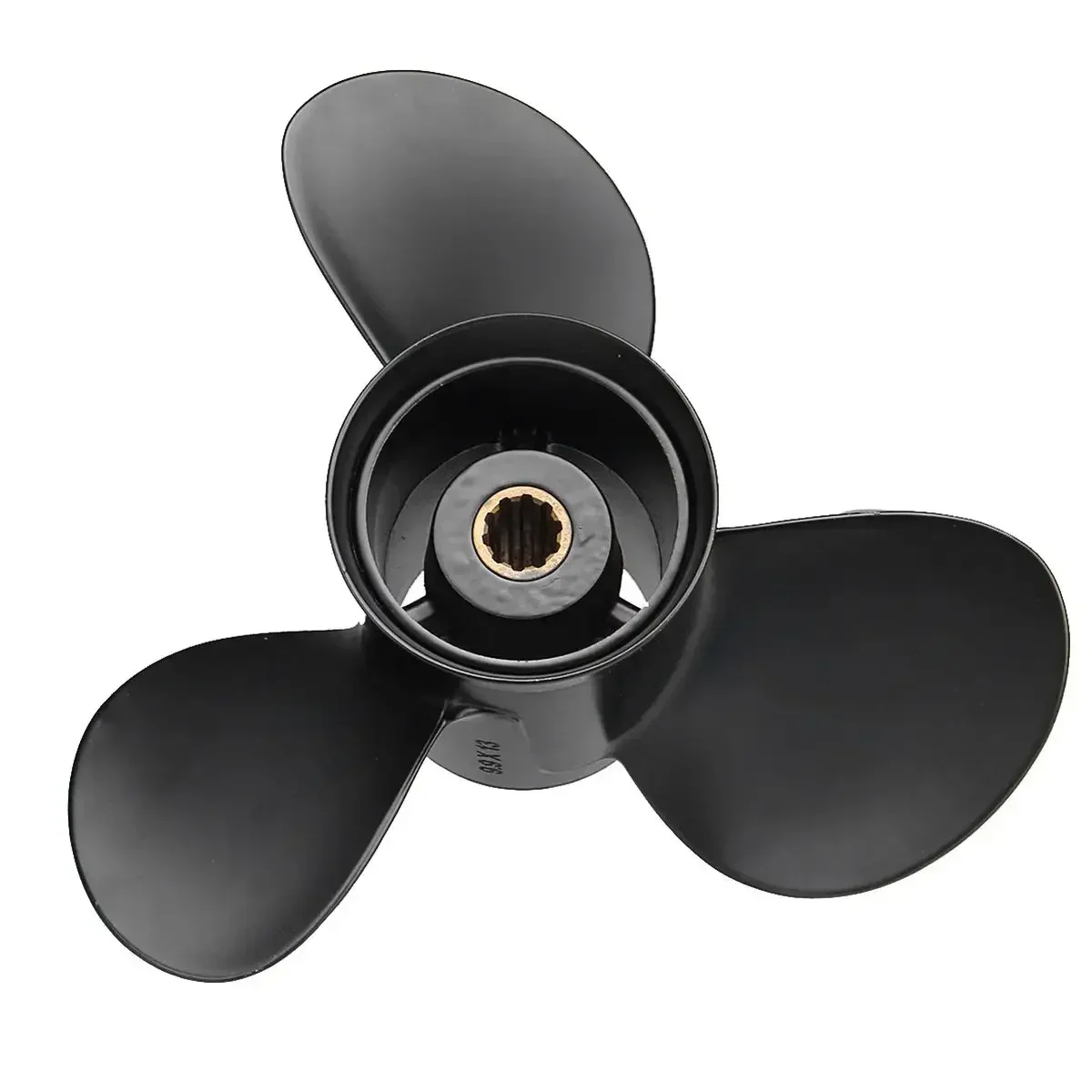 

Boat Outboard Propeller Aluminium Alloy Marine Propeller 10 Spline Tooth 3 Blade 48-19640A40 For Mercury Engine 25-30HP 9.9 x 13
