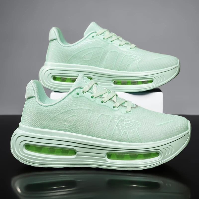 

2026 New Model Air-Cushioned Running Shoes for Men, Campus Training Casual Sports Shoes, Lightweight Outdoor Hiking Trendy Men's