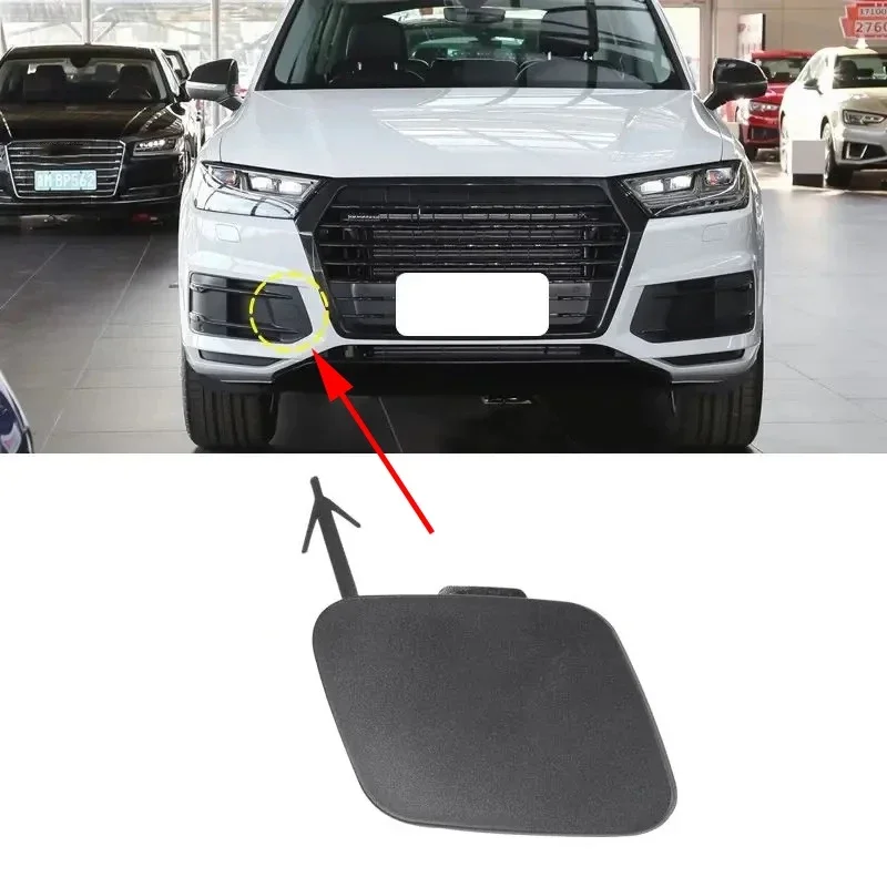 

Auto Front Bumper Tow Hook Cap Cover for Audi Q7 2016 2017 2018 2019