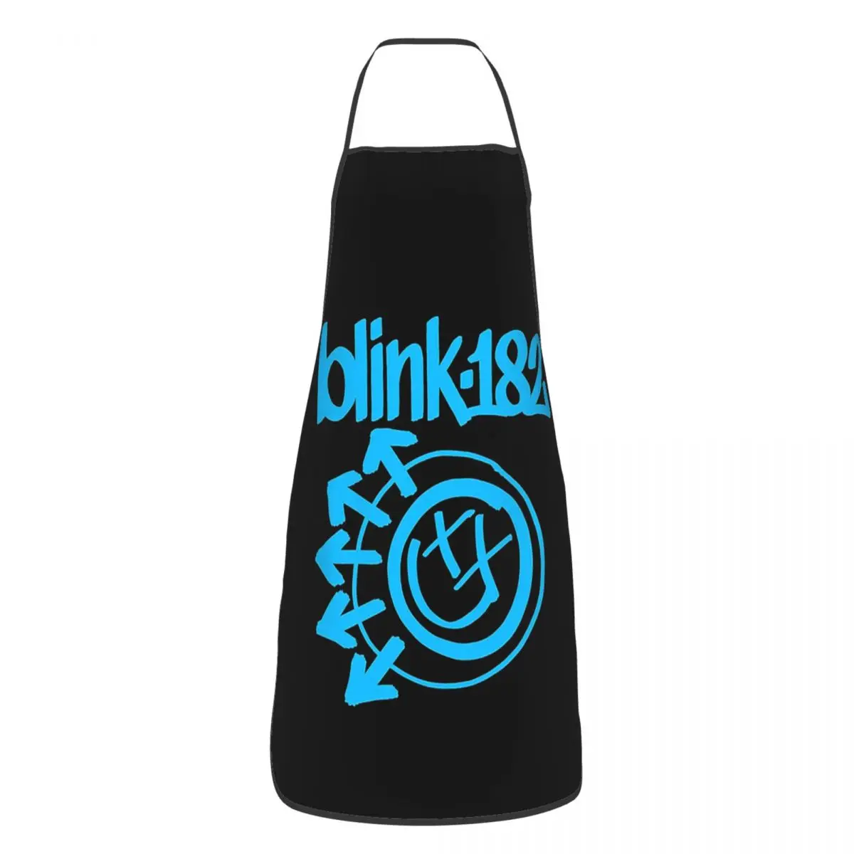 Blink 182 Punk Smile Aprons Chef Cooking Cuisine Tablier Sleeveless Bib Kitchen Cleaning Pinafore for Women Men Gardening