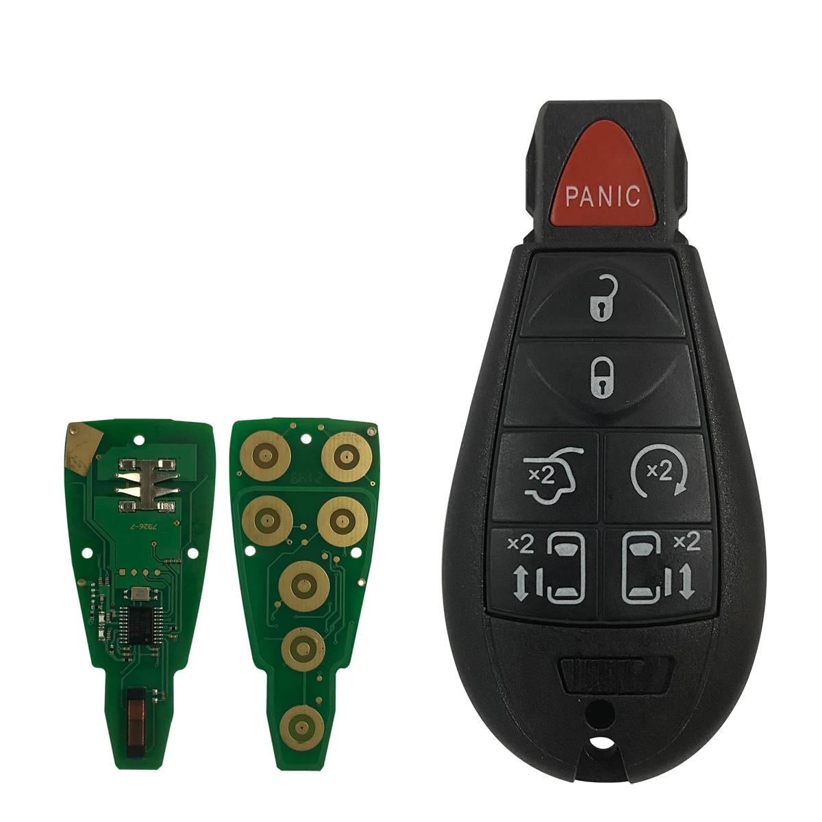 Okey  Remote Control Car Key For Chrysler Country Town Jeep Cherokee Dodge 300 Charger Magnum 433Mhz PCF7941 IYZ-C01C M3N5WY783X