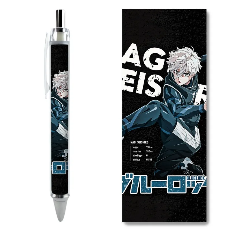 

2/4 шт. Nagisou Jirou популярные аниме двумерные периферийные устройства гелевые ручки по индивидуальному заказу и изысканные канцелярские принадлежности школьные принадлежности