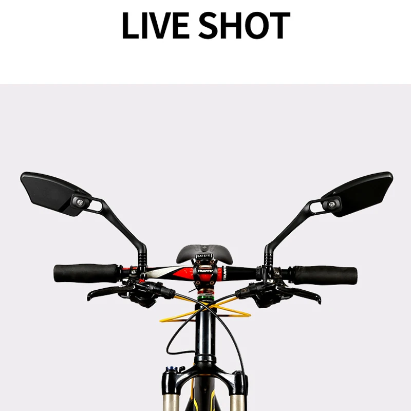 Fahrrad lenker Reflektor Rückspiegel Mountainbike Elektro fahrrad Roller HD Weit bereich einstellbare Winkel Spiegel