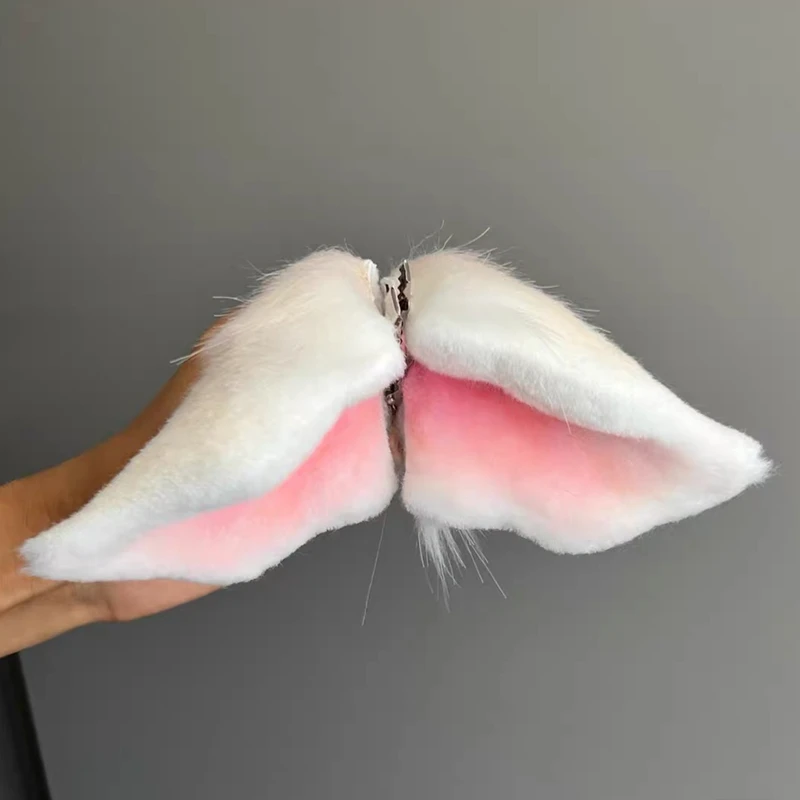 Handmade Custom Made Animals Sheep Anime Beast Ears Cosplay Hairhoop Headwear Christmas Game Cosplay Prop Halloween