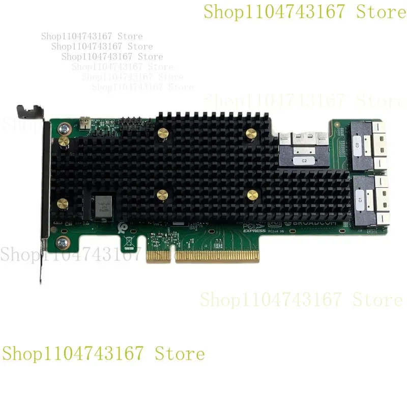 

Original adapter card 9600-24i FOR Broadcom eHBA 24 Int. PCIe SAS/SATA/NVMe Tri-Mode Bracket 100% TEST OK