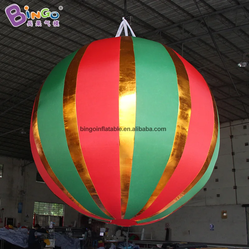 

Exquisite Inflatable Round Christmas Balls Globe Ball Hanging Inflatable Christmas Decorations BG-A1167/BG-M0009/BG-M0010