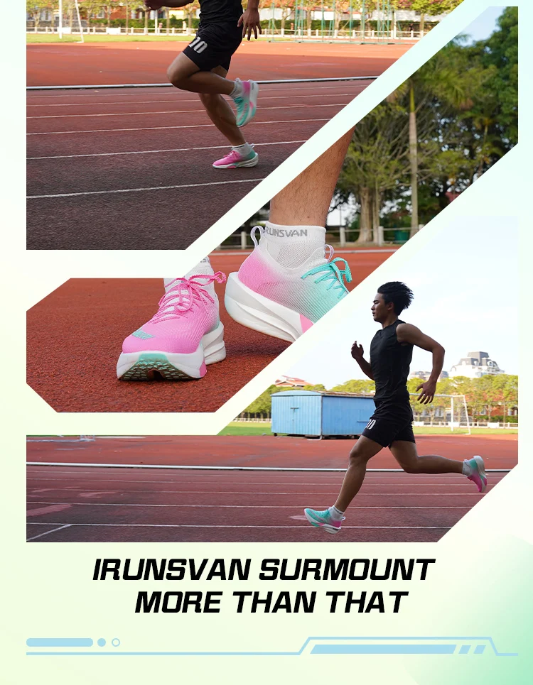 IRUNSVAN Full Plam Carbon Plate Trail-Laufschuhe für Herren, 2026, hochwertige, trendige Schuhe, neue ultraleichte Laufschuhe, Sport – Detail 4