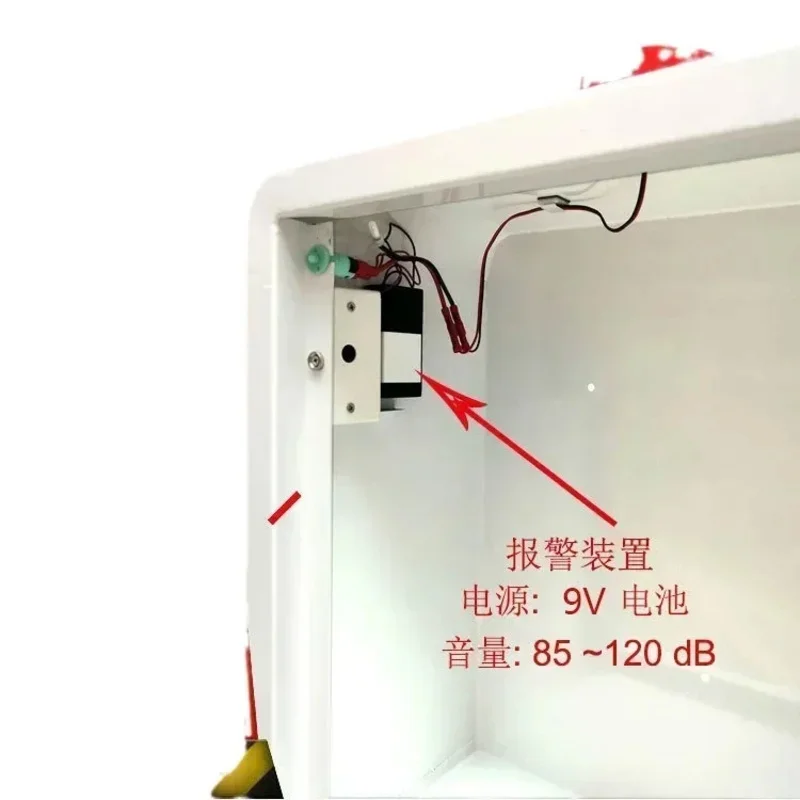 Cardiac First Aid Box Automatic Defibrillator Storage AED Wall Cabinet