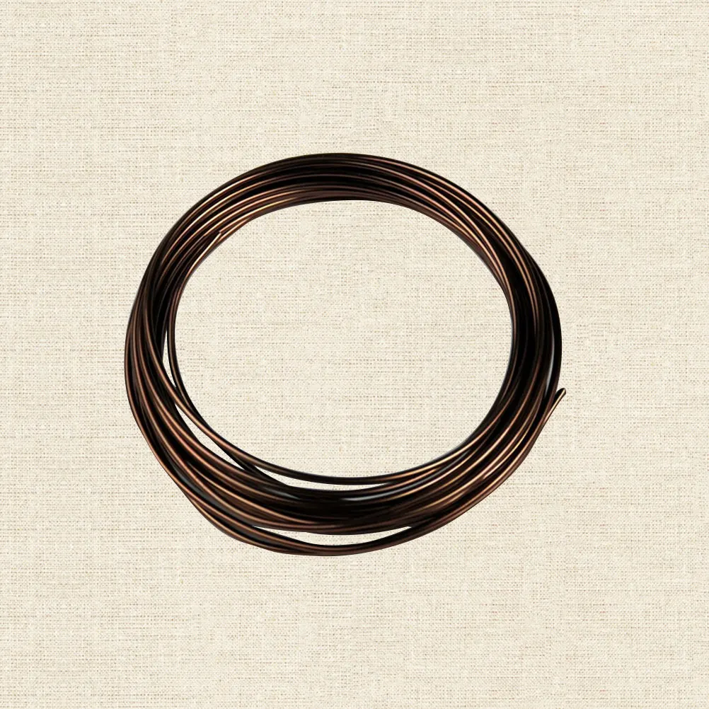 

5 рулонов алюминиевой проволоки коричневого цвета, мягкой, прочной, гибкой, для ручного творчества, изготовления украшений, бисероплетения, бонсай, поделок, в форме мотоцикла