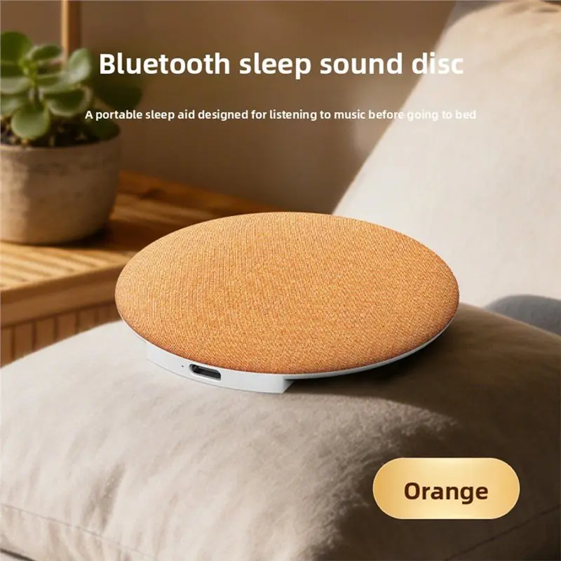 Sleep Aid Device Bone Conduction Sleep Speaker Pillow Headphones Wireless BT Speaker Under Pillow Auto Shut-Off Timer
