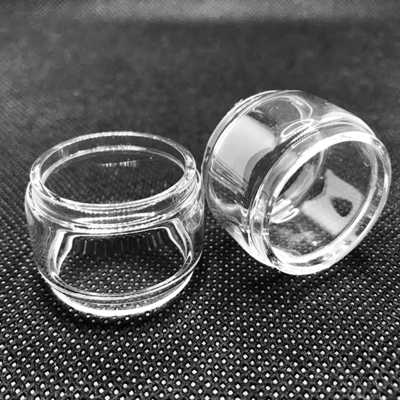 10Pcs Clear Bubble Glass Tubes Mini Cups For Zeus Sub Ohm Tank Repair Parts Accessory