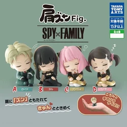 Anime Spy X Family Figures Q Version Yor Forger Anya Forger Kawaii Gashapon Sleeper Pvc Action Figure Ornaments