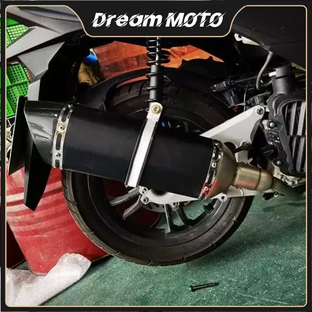 لأنبوب عادم الدراجة النارية لأنبوب العادم الأمامي المعدل Sym Jet X 125 / 150 / 200 #1