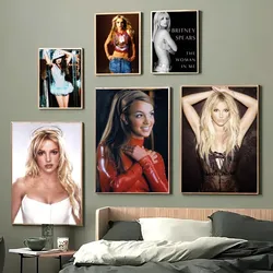 1pc B-Britney Spears Singer Poster Paper Print Home Bedroom ingresso Bar Cafe Art Painting Decoration