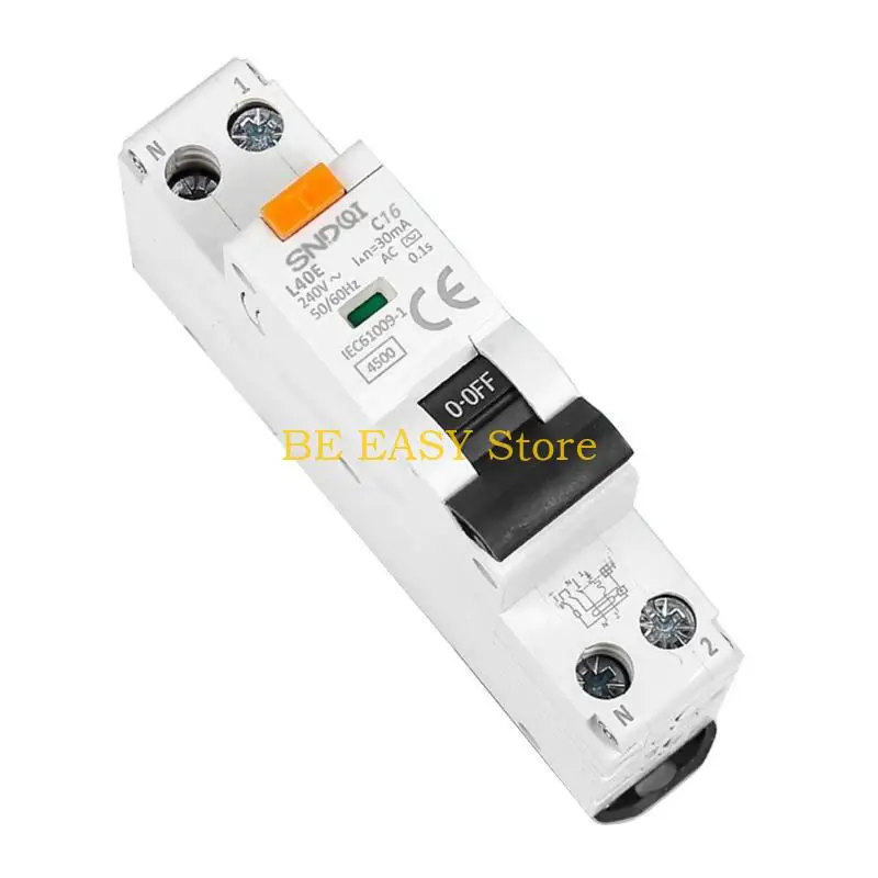 E28F Residual Current Overload Leakage Protections