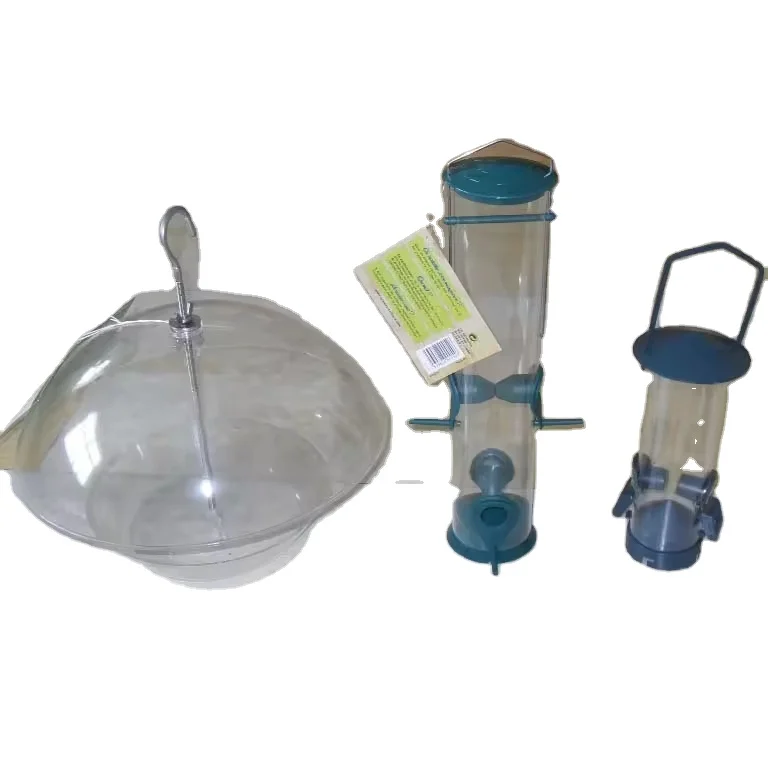 Bird Food Feeder Automatic Bird Feeder Outdoor Waterproof Hanging Bird Feeder