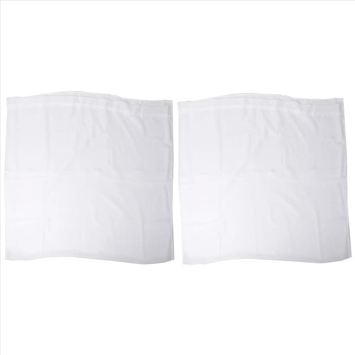 تعلمت-نافذة بيضاء شفافة الستائر 90 بوصة طويلة 2 لوحة شير الأبيض الستائر واضح الستائر الأساسية قضيب لوحة الجيب #5