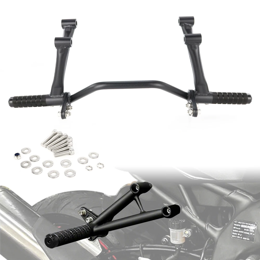 

Motorcycle Sub Cage with Stunt Subcage For Kawasaki ZX-4RR ZX4R 2023 2024 2025 Scrape Bars Rear Footrests Stunt & 12 o'clock