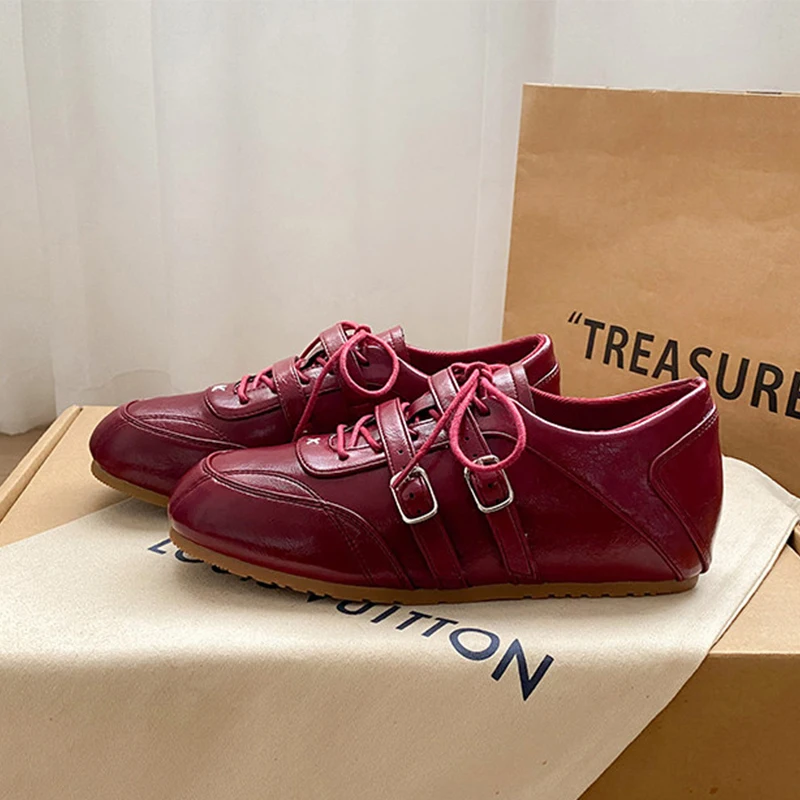 

Women Sneaker Flats Sport Shoes Fashion Woman Loafers Shoes 2026 Summer Trend Walking Running Shoes Casual Ballet Mujer Zapatos