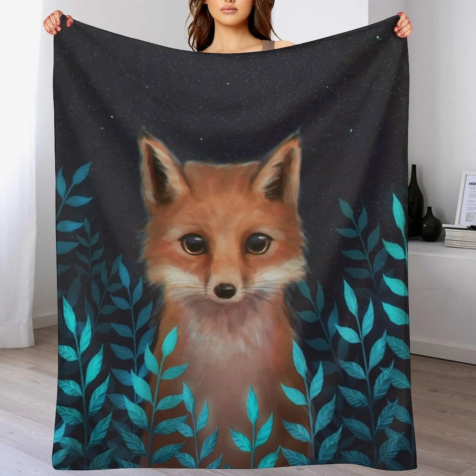 

Fox Throw Blanket Decorative Sofa Blankets For Bed Blankets