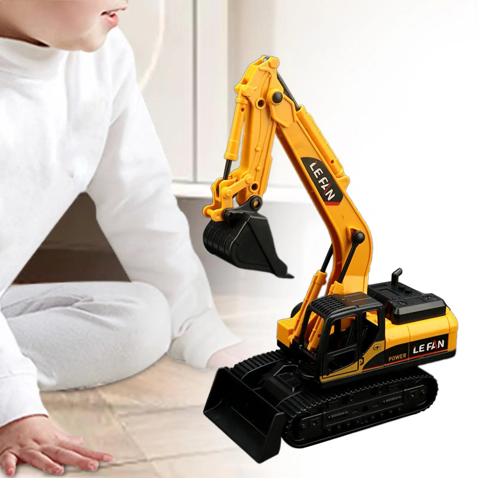 Veicoli da costruzione Giocattolo Baby Digger Machine Toy Giocattolo educativo precoce inerziale