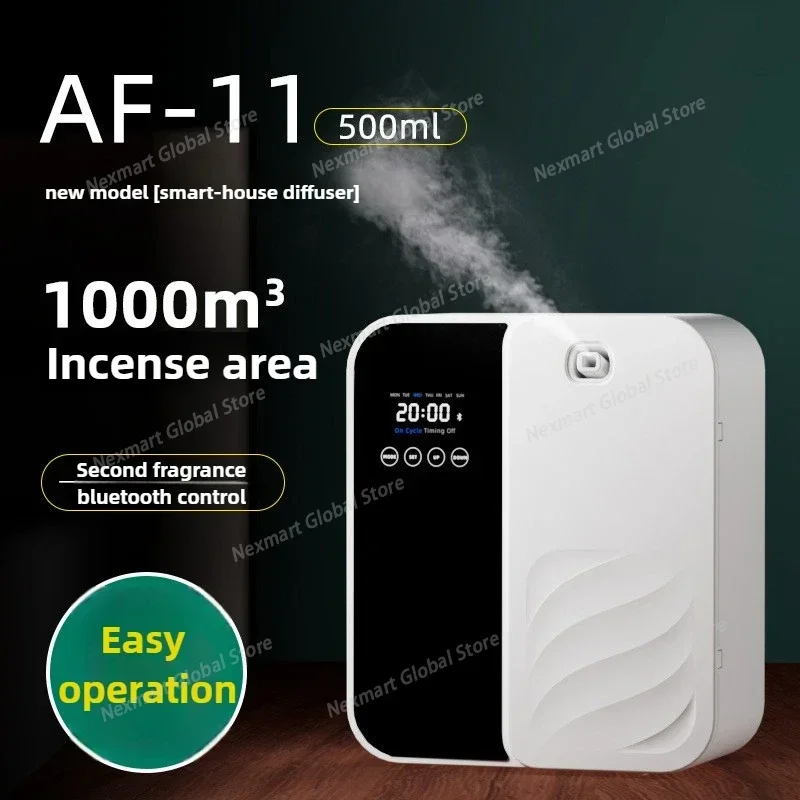 Wall-mounted Commercial Automatic Aroma Diffuser, Large Coverage Scent Machine for Hotel, Shopping Mall and Bar