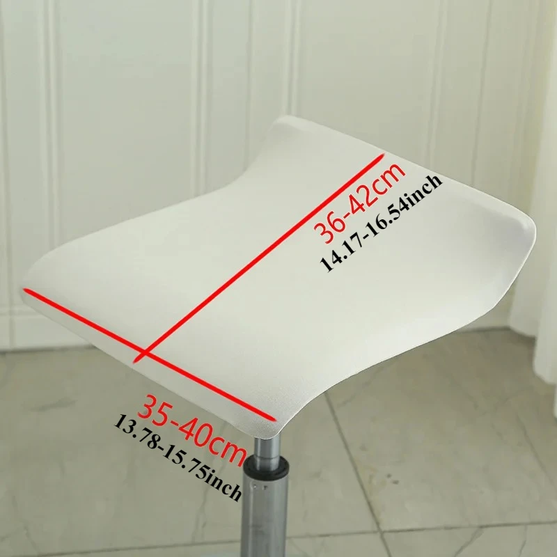 Universal Rotating Stool Cover Elastic Print Bar Stool Seat Cover Cashier Rotating Lifting Swivel Chair Dust Case Housse Chaise