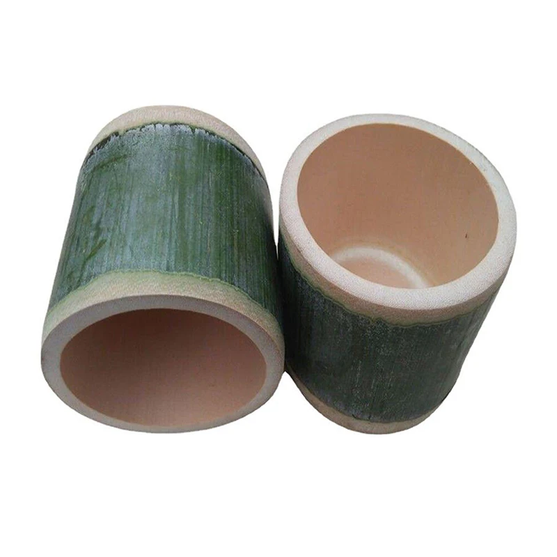 Natural Bamboo Cup Home Decoration Keys Pens Storage Creative Handmade Crafts