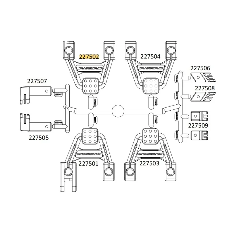 

Подвесной кронштейн CROSSRC Rhinoceros EMOX (сумка L) CS-97401116