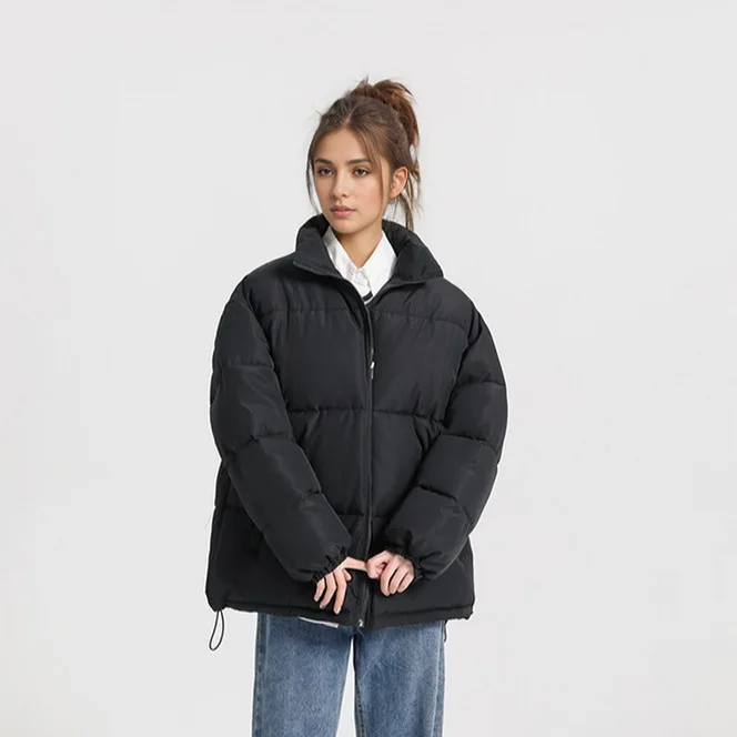 Winter New Women's Clothing Urban Casual Down and Cotton Jacket, Simple Sports Jacket