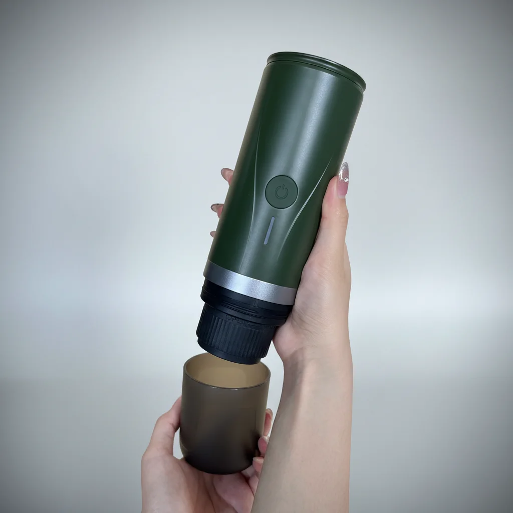 Portable Espresso Coffee Maker USB Powered Fast Heating One Touch for Car Home Outdoor Hotel Travel Camping