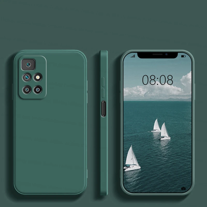 For Xiaomi Redmi 10 Case Redmi Note 10 10s Note 11 Pro 11s 11T 4G 5G Cover Shockproof Silicon Protetcive Phone Back Cover Cases