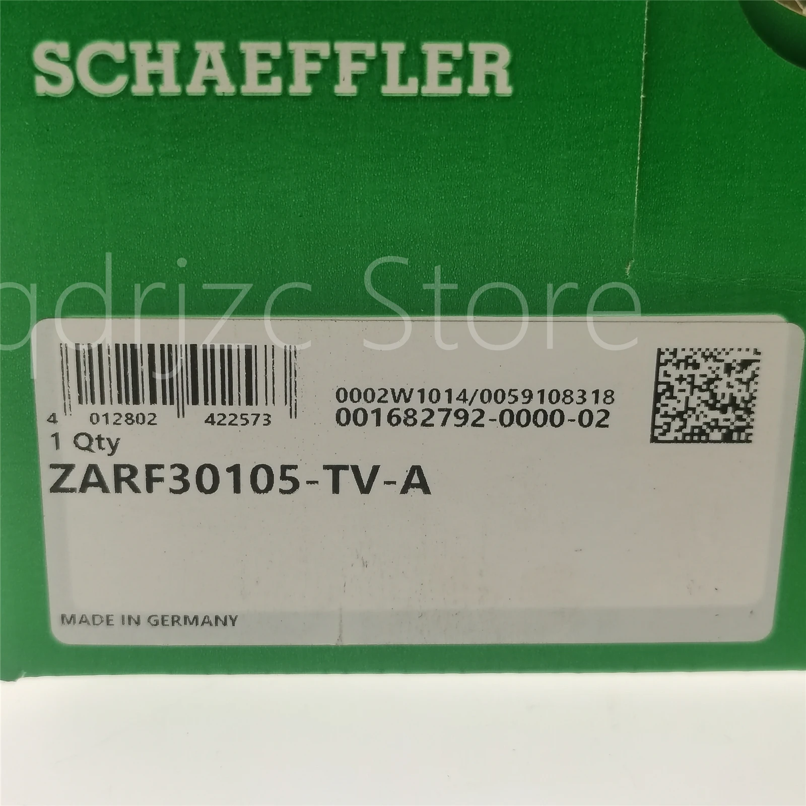 

Precision needle roller/thrust cylindrical roller combination bearing ZARF30105-TV-A