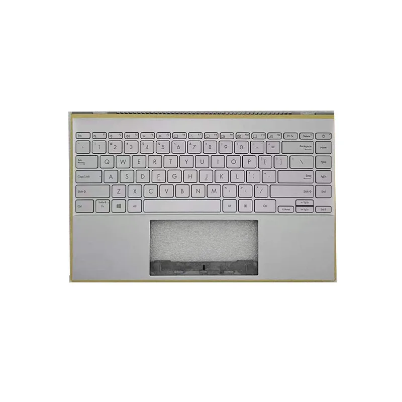 Palmrest With US Backlight Backlit Keyboard For Asus Zenbook14 UX425 UX425E UX425J UM425U UM4251A U4700 U4700J U4700I Silver
