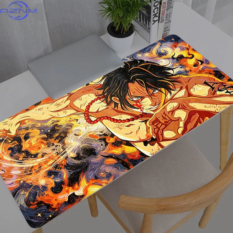 Mouse Pad One Piece Anime durable Gaming Accessories Mousepad Gamer PC Completo Computer Keyboard Desk Mat Varmilo Table