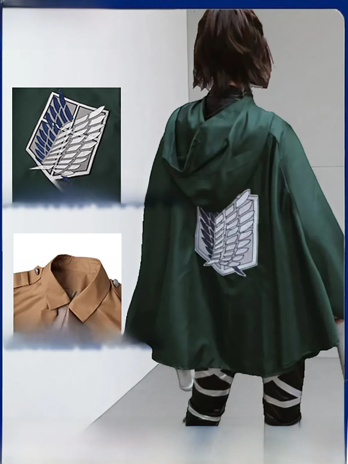 

Titan cosplay cloak waterproof raincoat Wings of Liberty Children's Day Carnival Easter