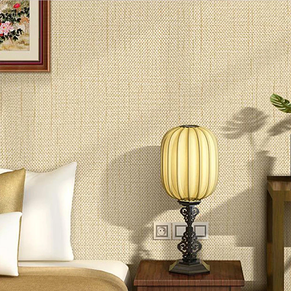 Modern Simple Fashionable Non-woven Wallpaper Living Room Bedroom Background Wall Paper Home Decoration Solid Color Wallpaper