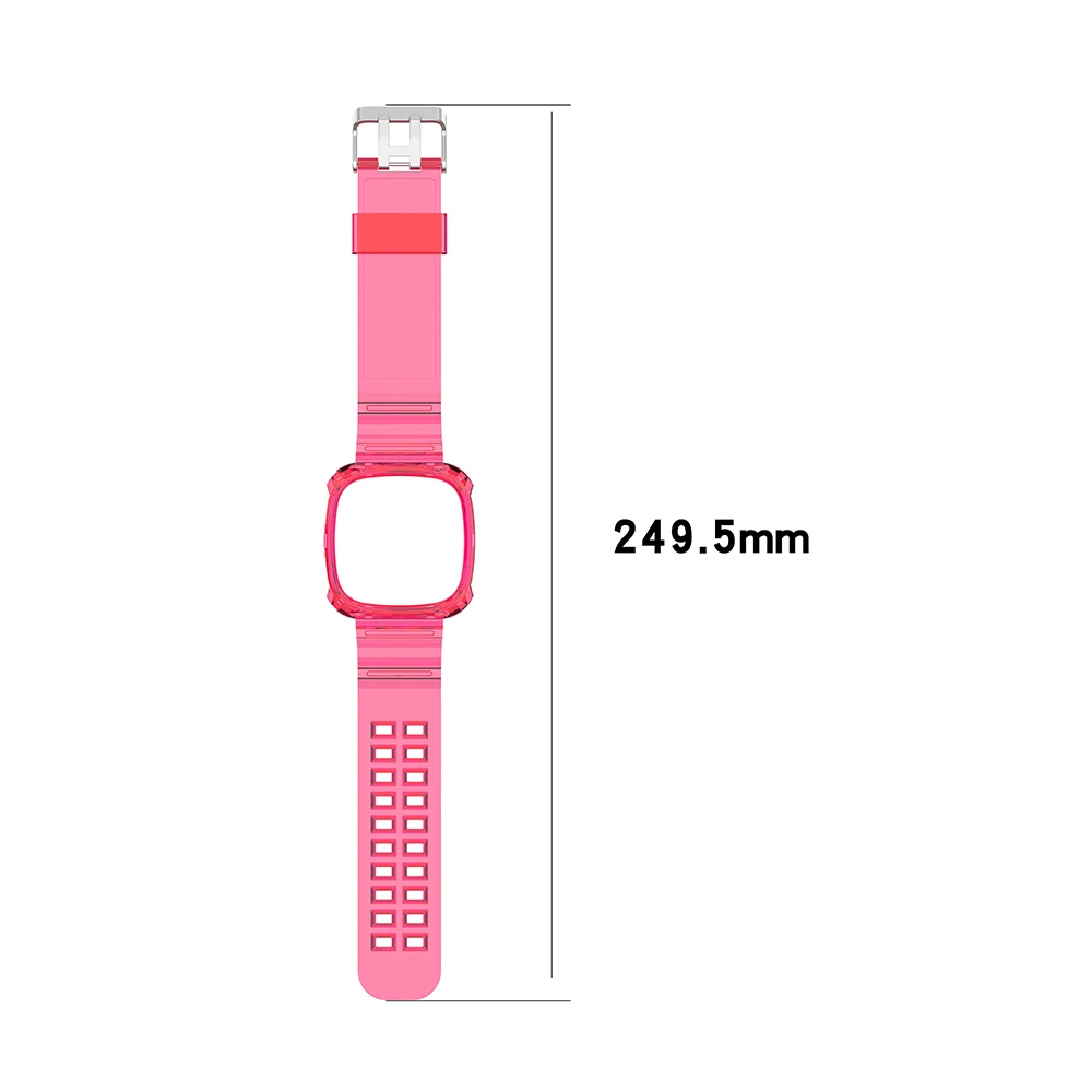 Silicone Strap For Fitbit Versa 4 / Sense 2 Watch Wrist Band Bracelet Smartwatch Watchband Accessories