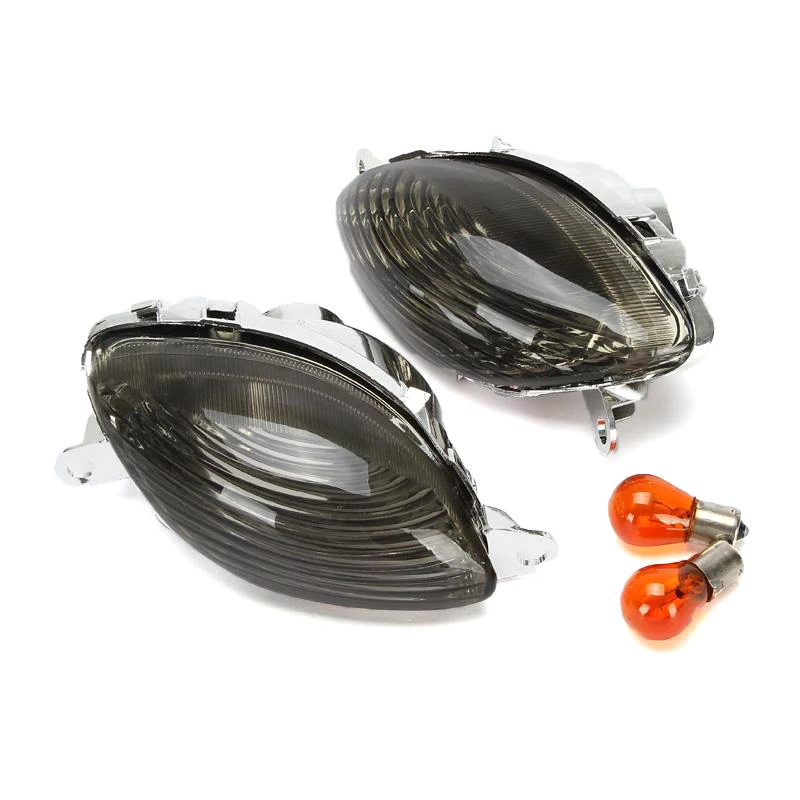 Smoke Front Turn Signals Light For Suzuki Hayabusa GSXR 1300 1999-2007 Hayabusa